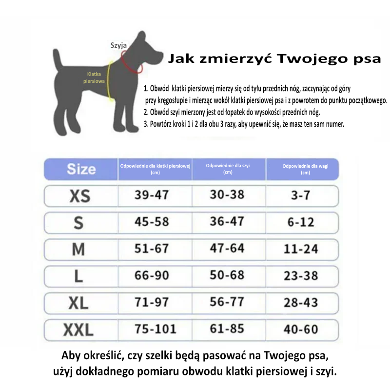 Pro Spersonalizowane Szelki